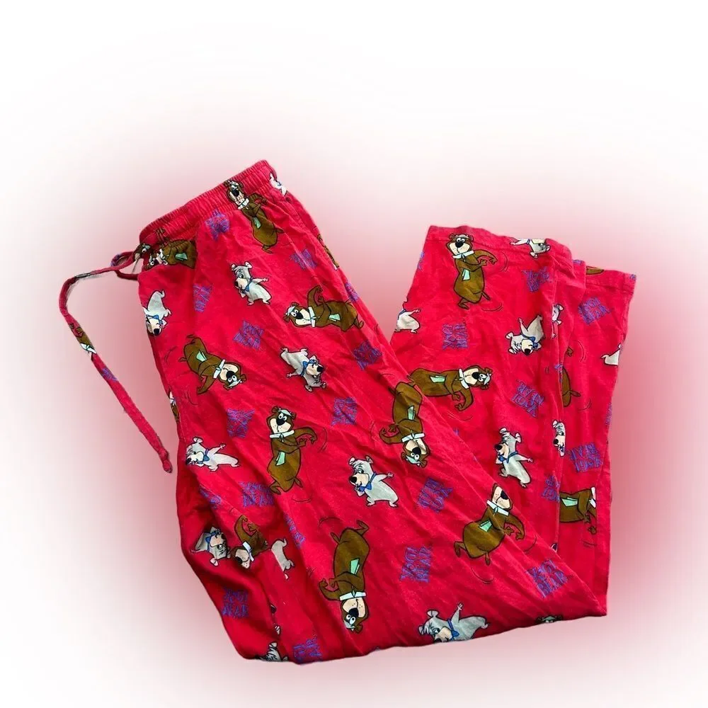 Vintage Hanna Barbera Yogi Bear Pajama Pants